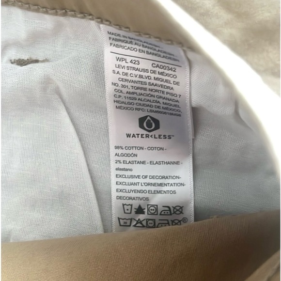 NWT Levi's®,Athletic fit Jeans,Signature Gold Flex, Superior Comfort, Size 36X32 - Picture 7 of 8